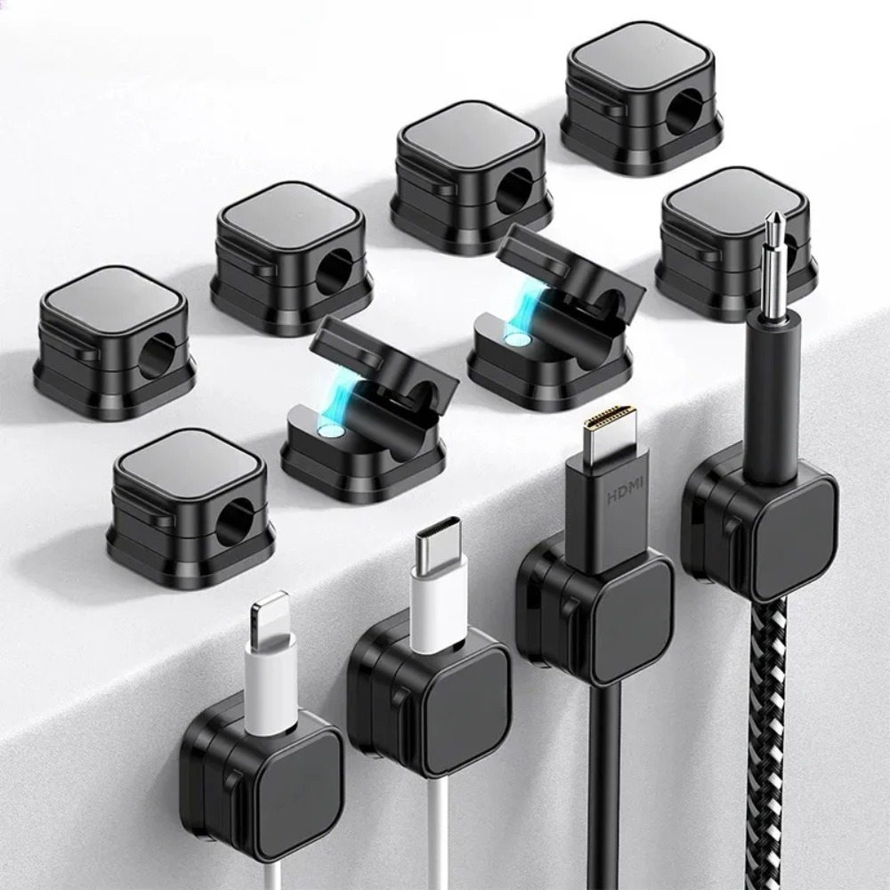 Cable Staple Clip - Магнитный, сильный ​ Регулируемые зажимы для