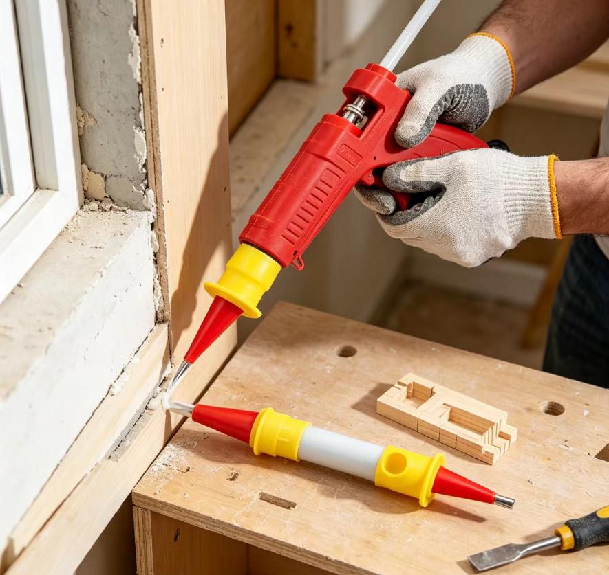 Bathroom Caulk Siliconized - Набор из 22 насадок-аппликаторов из нержавеющей