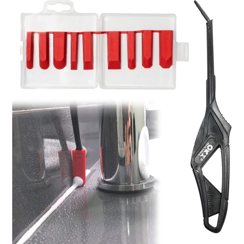 Bathroom Caulk Siliconized - Набор из 10 инструментов для герметизации: