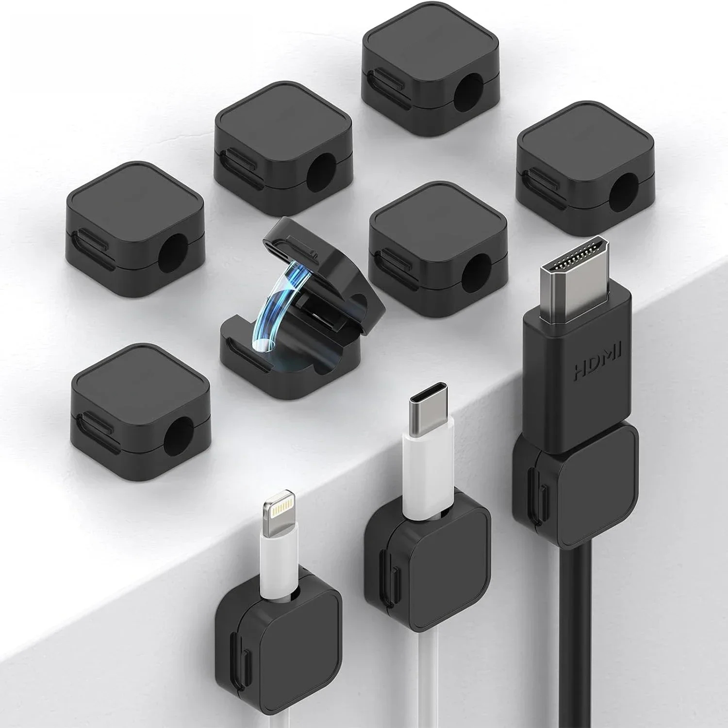 Cable Staple Clip - ​ Магнитные зажимы для кабелей, регулируемый