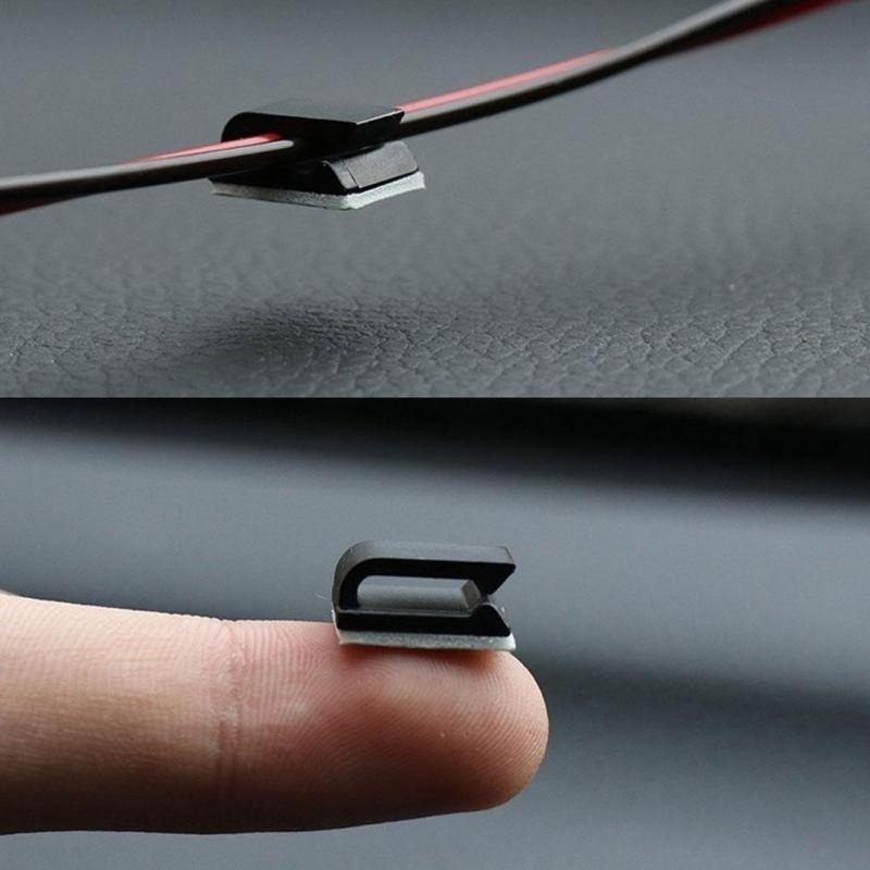 20 шт. самоклеящийся автомобил – обзор и цена Cable Staple Clip