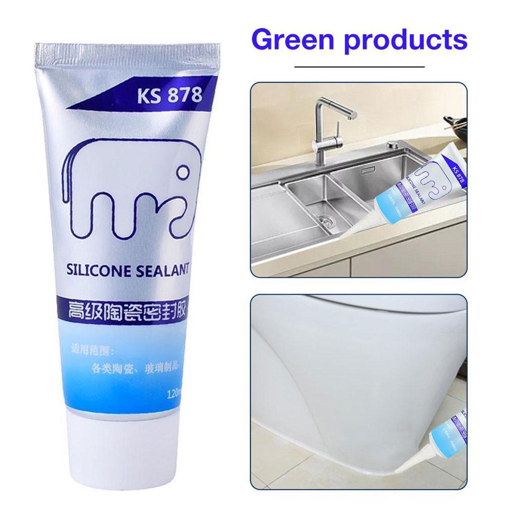 Многоцелевой силиконовый герме – обзор и цена Bathroom Caulk Siliconized