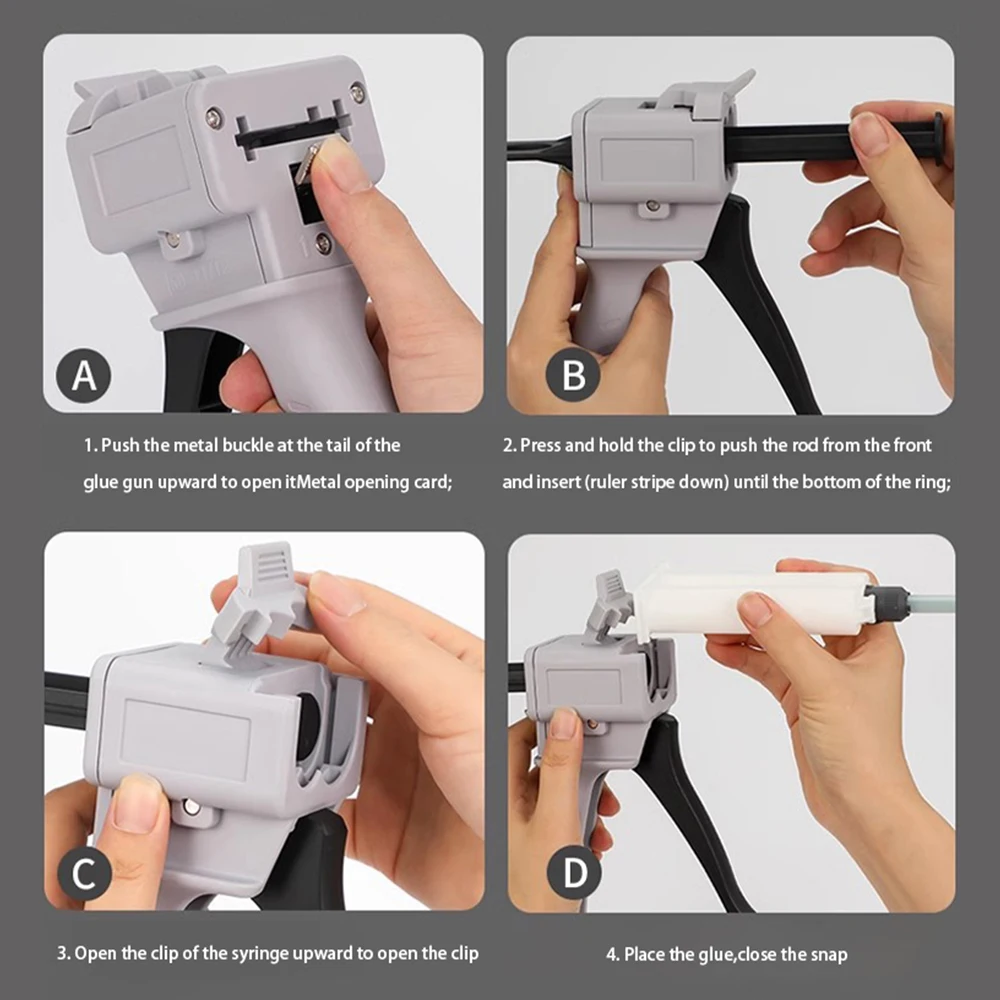 Ручной пистолет для клея 1:1 2 – обзор и цена Caulking Gun Dispensing