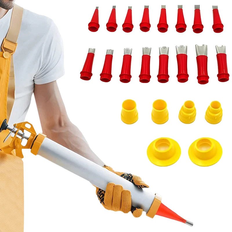 Набор из 22 насадок-аппликатор – обзор и цена Bathroom Caulk Siliconized